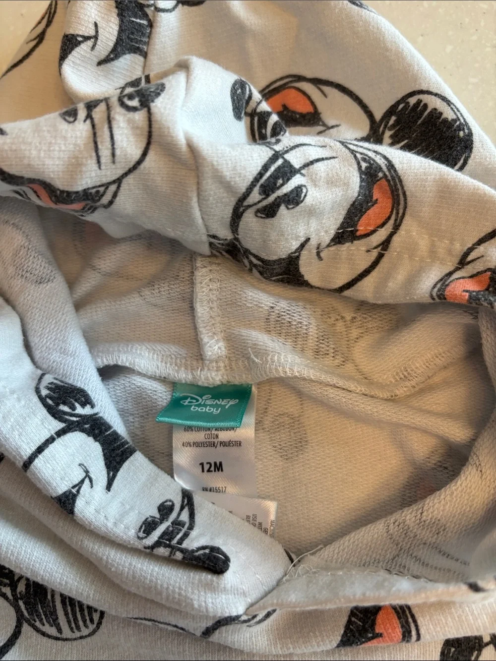 Disney Mickey Mouse Hooded Kids Short Set - Light Teal & Gray sets